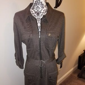 Wool blend Coat Dress